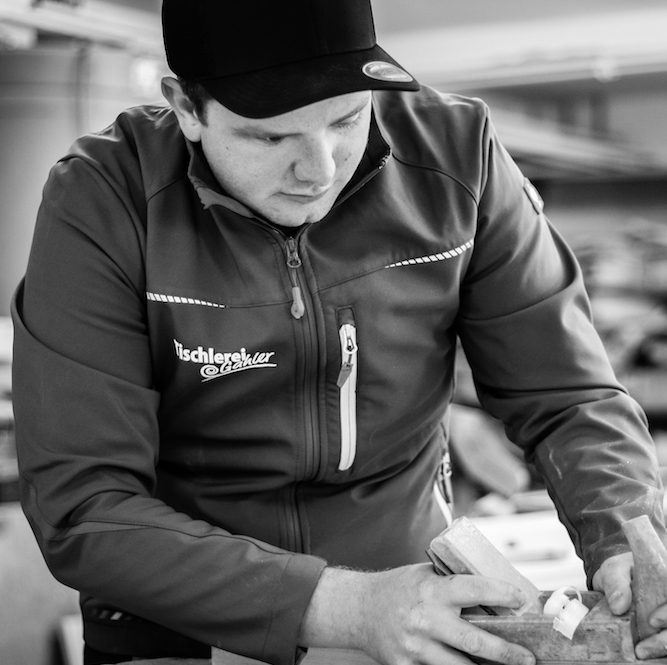 Saunaschild aus Holz