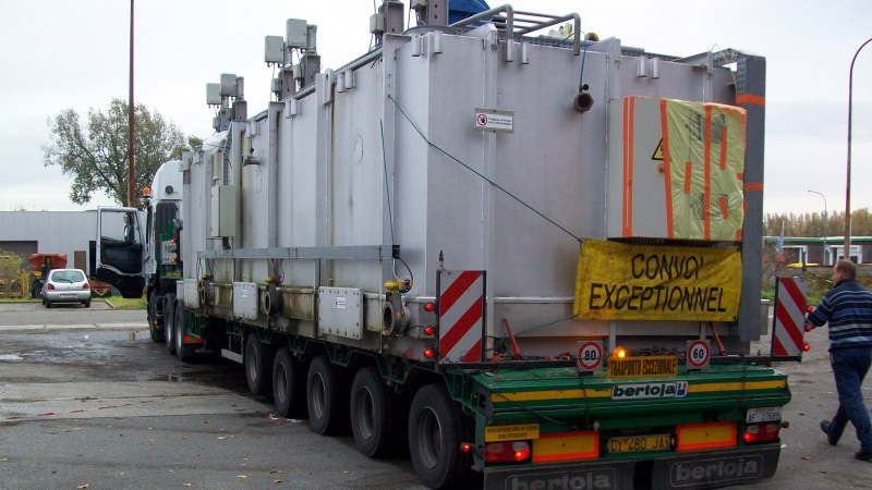 RTO-Anlage bereit für Transport und Umzug