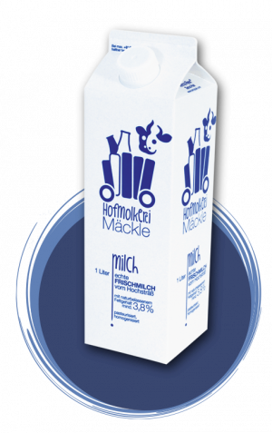Frischmilch 1-Liter-Giebelpackung