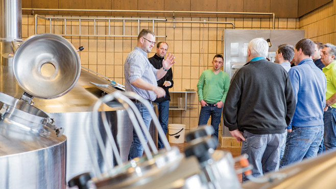 Brauereibesichtigung mit Brauereiführung