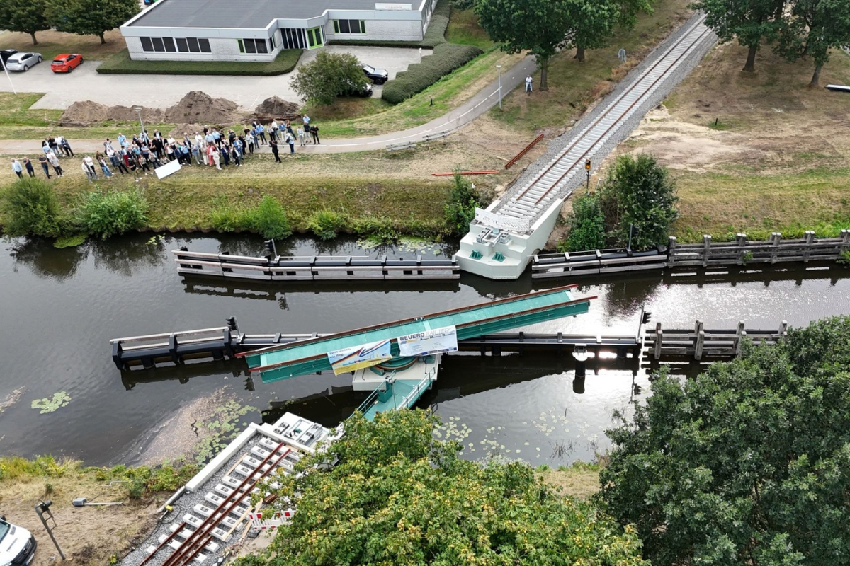 Swing bridge Coevorden (renovation)