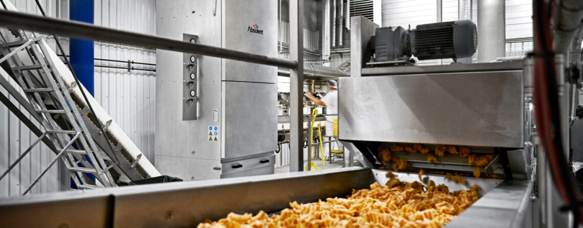 Ölrauchabscheidung in der Lebensmittelindustrie (A•smoke Food)