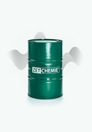 Industrieöl in grüner Metalltonne