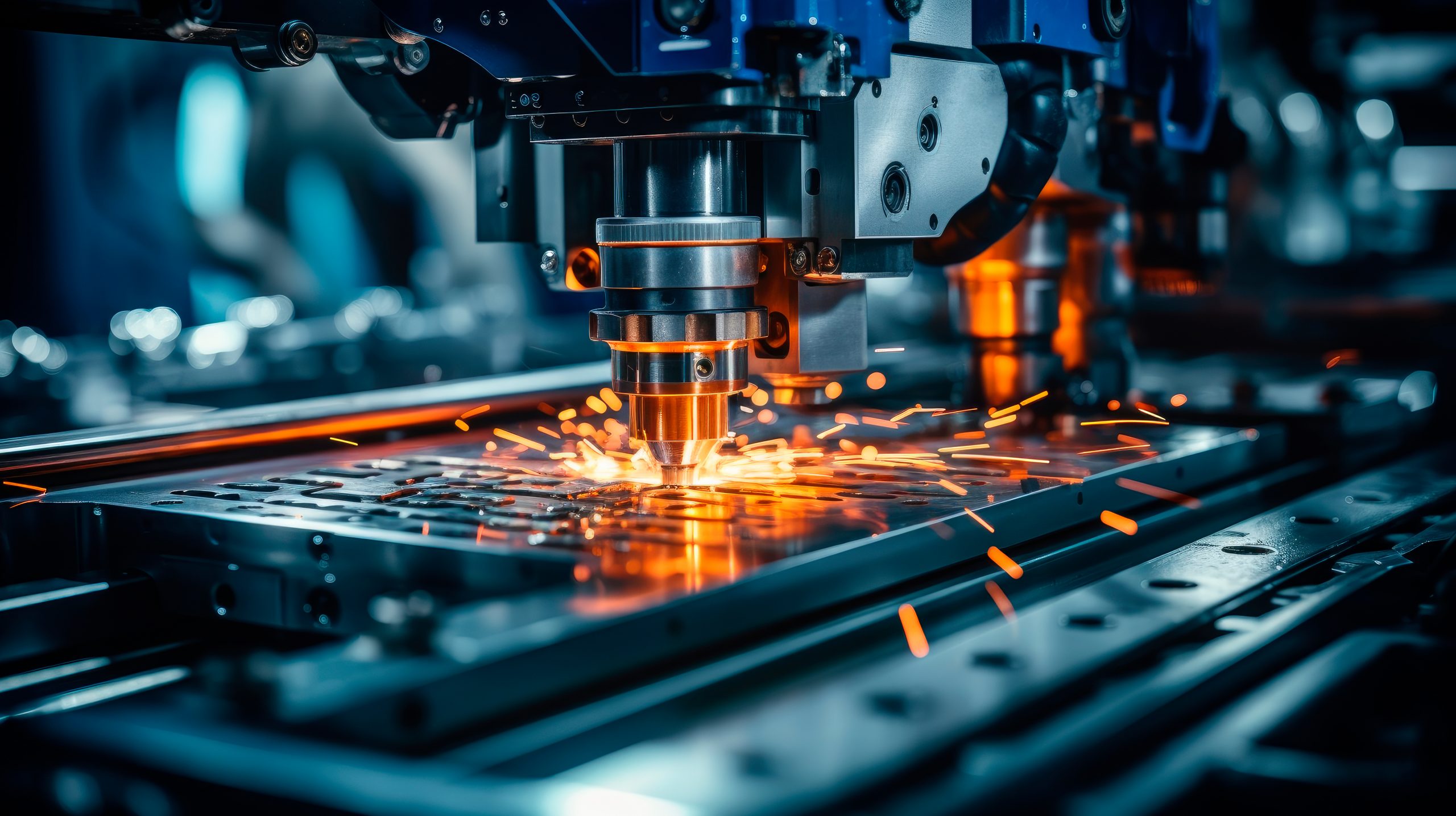 Laserbeschriftetes Bauteil