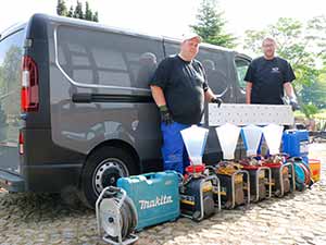 ATG Fachteam auf der Baustelle