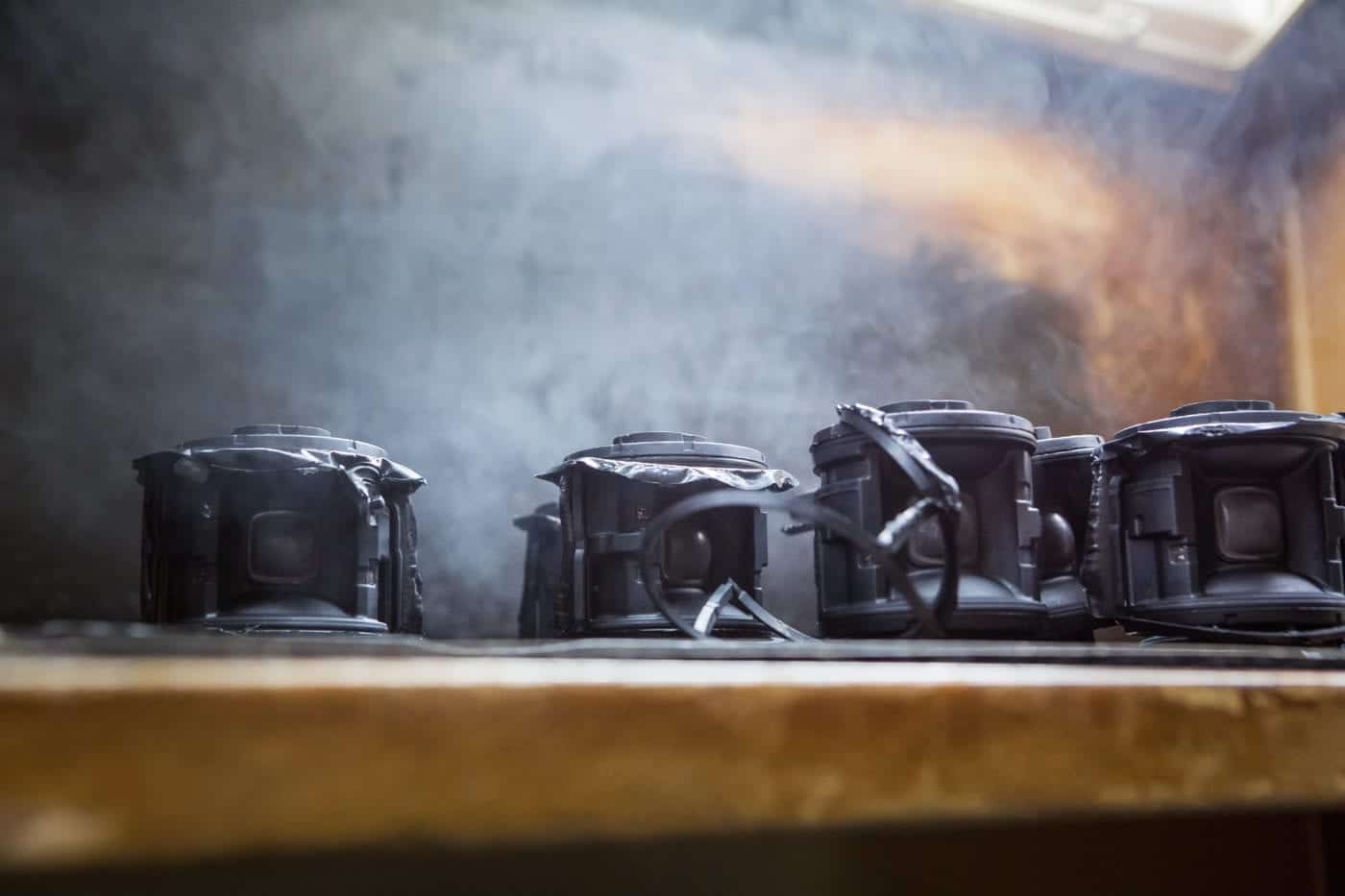 Vulkanisationsprozess in der Serienfertigung