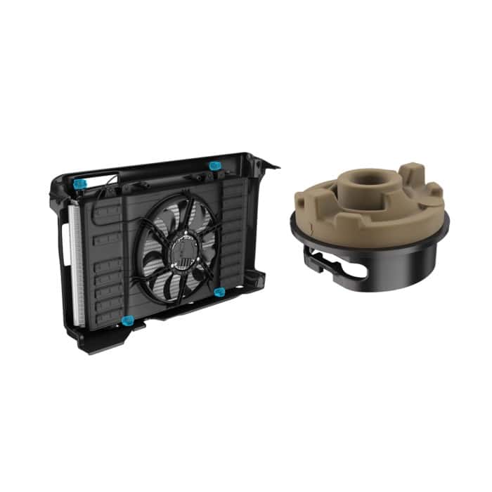 Lager mit integriertem Dämpfer (Cooling Damper)
