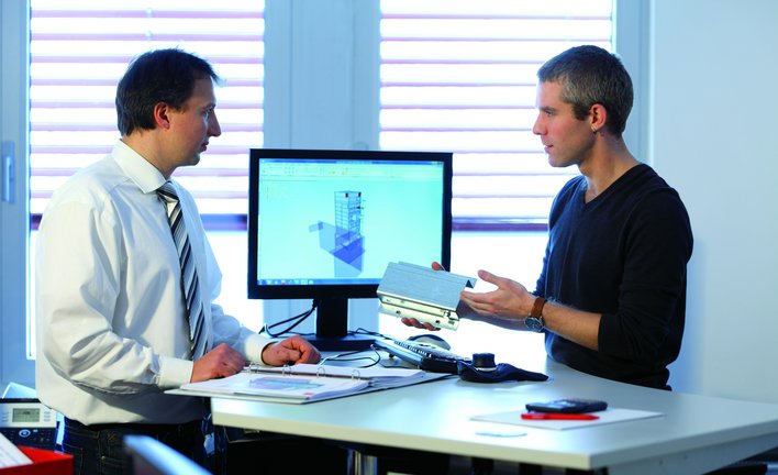 Anlagenplanung im Außendienst