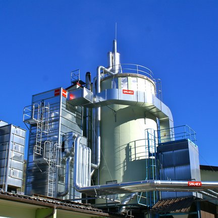 Rohrleitungssystem mit Maschinenanschlüssen