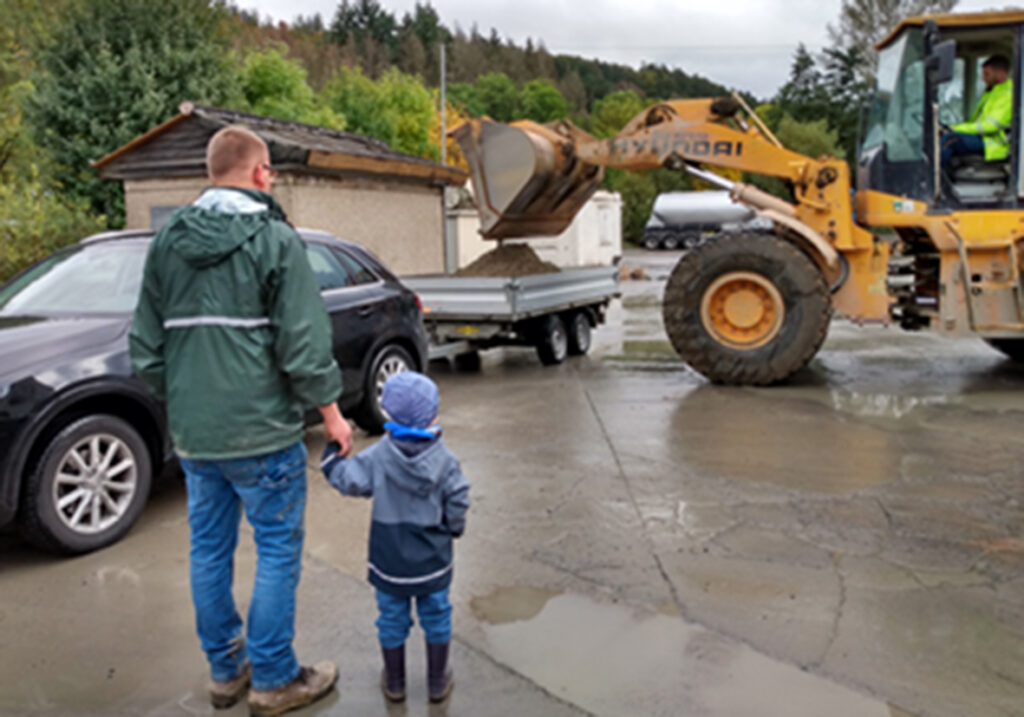 Betonwerk Wagner – Produktion und Auslieferung