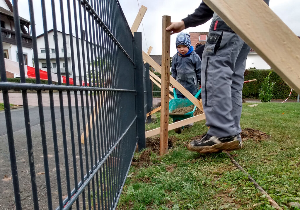 Mischanlage im Einsatz