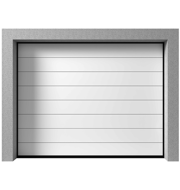 Garagentor K2 RS (Mittelsicke)