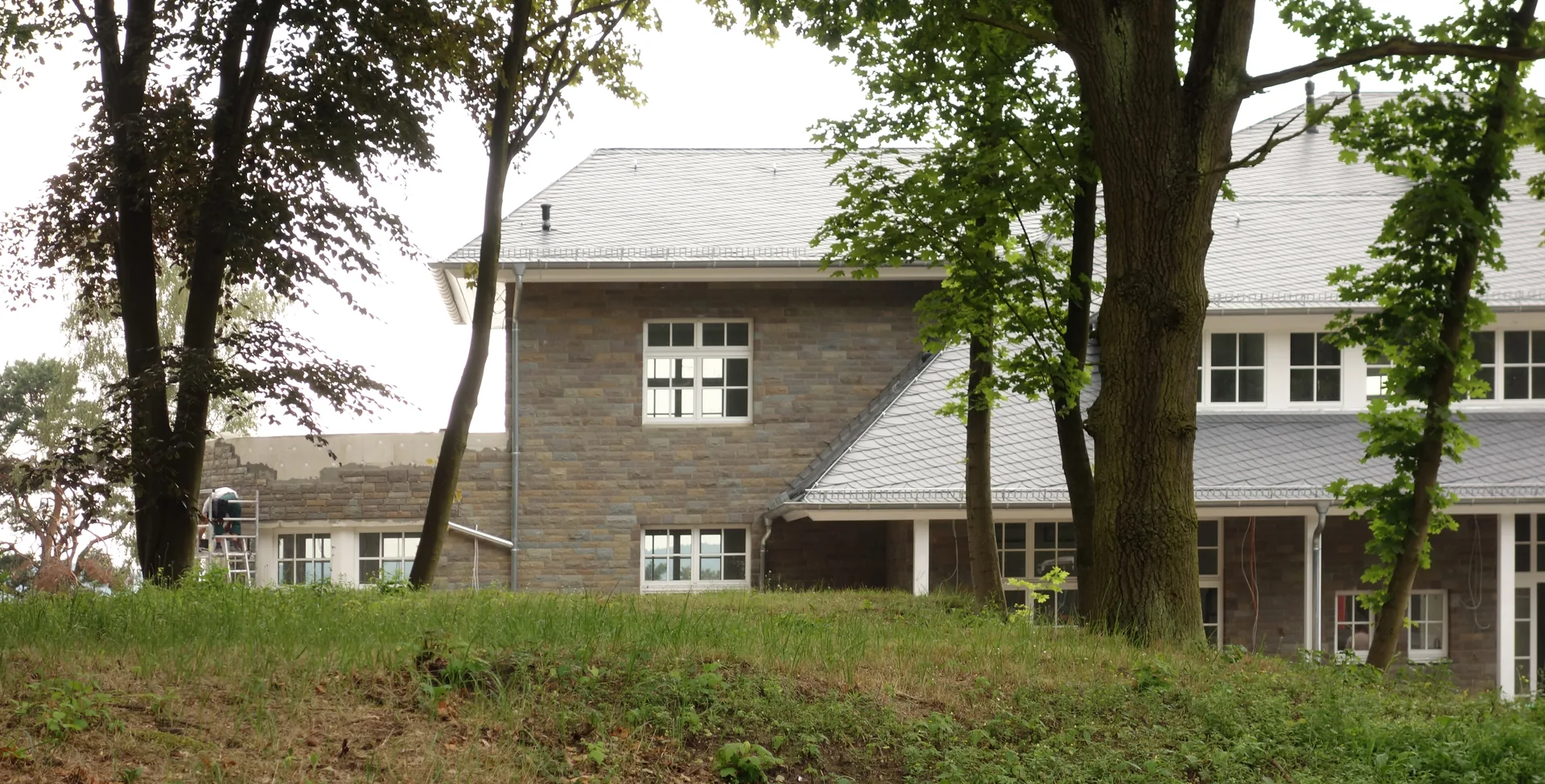 Wannseeterrassen Berlin, Gartenseite