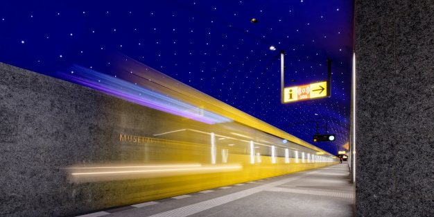Sternenhimmel U-Bahnhof Museumsinsel, Berlin