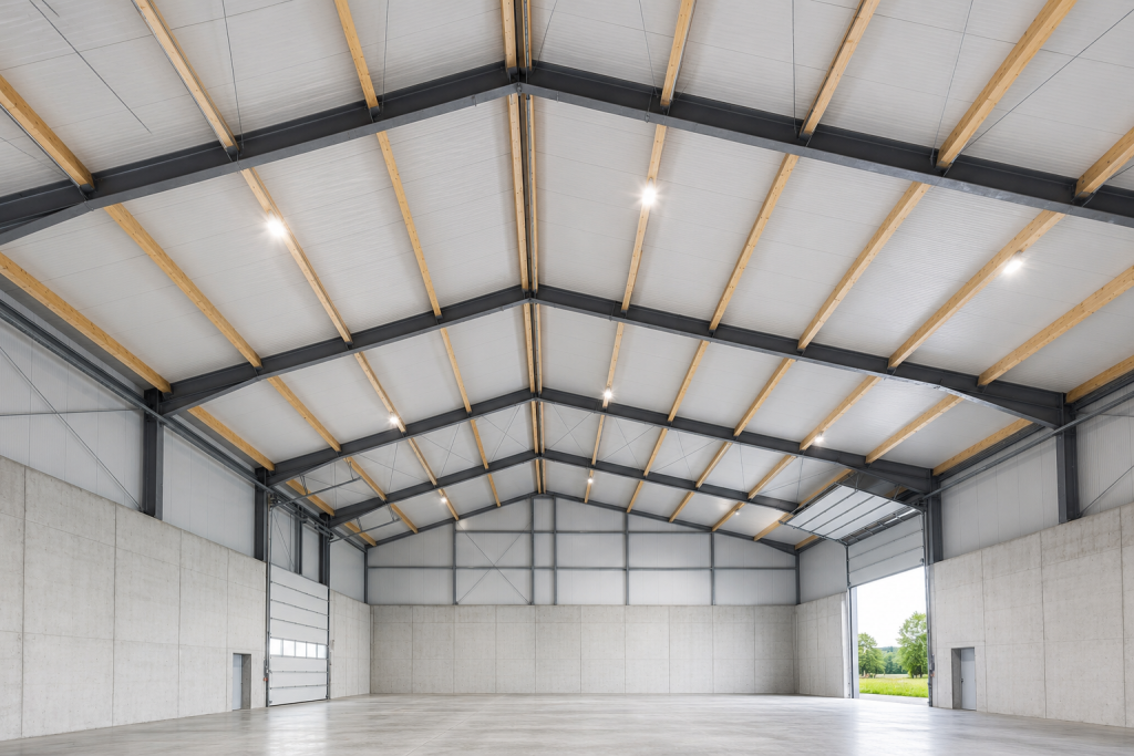Getreidelagerhalle