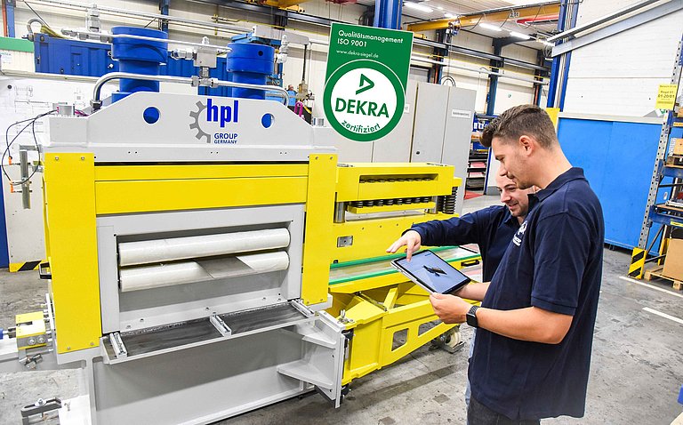 ISO-9001-zertifiziertes Qualitätsmanagement