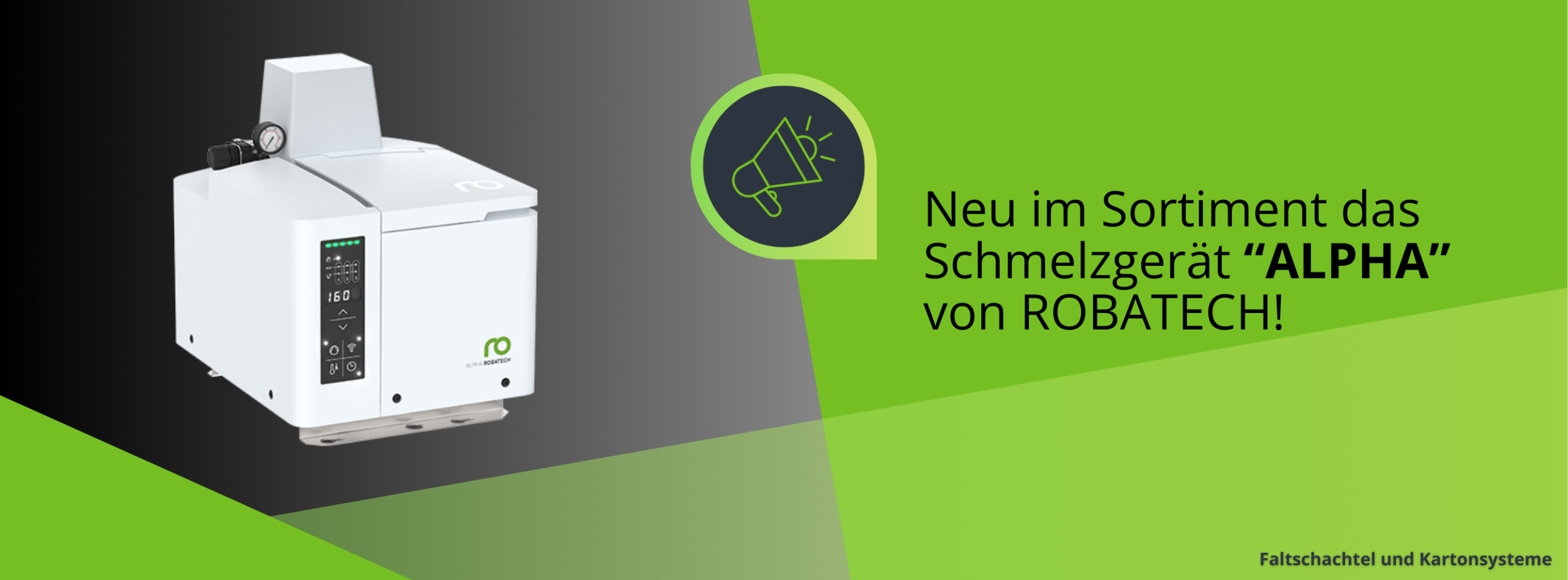 Kleber- und Dosiertechnik Robatech Alpha