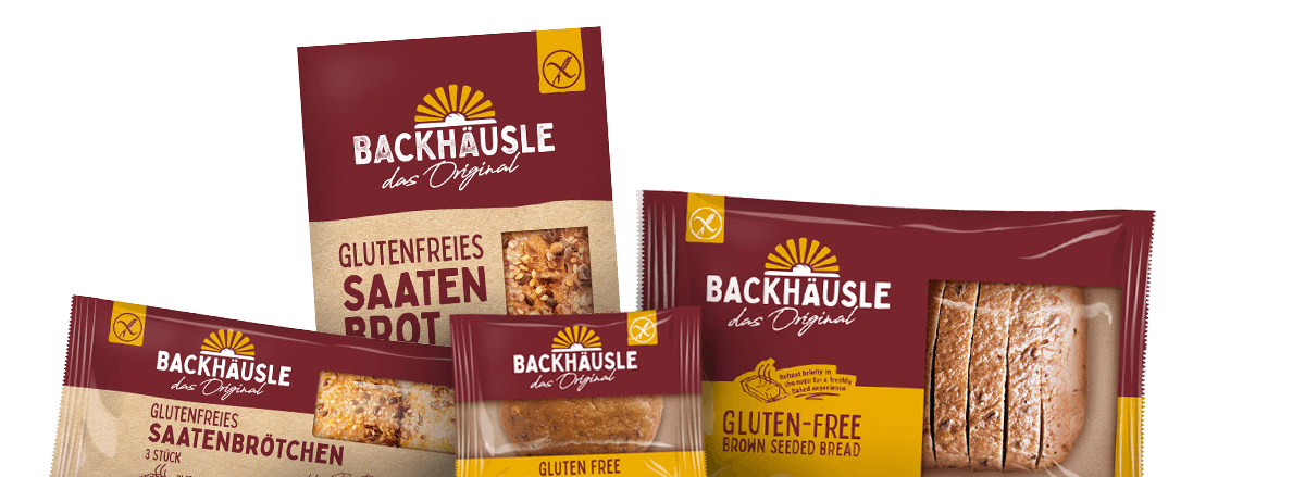 Glutenfreies Bake-off-Sortiment