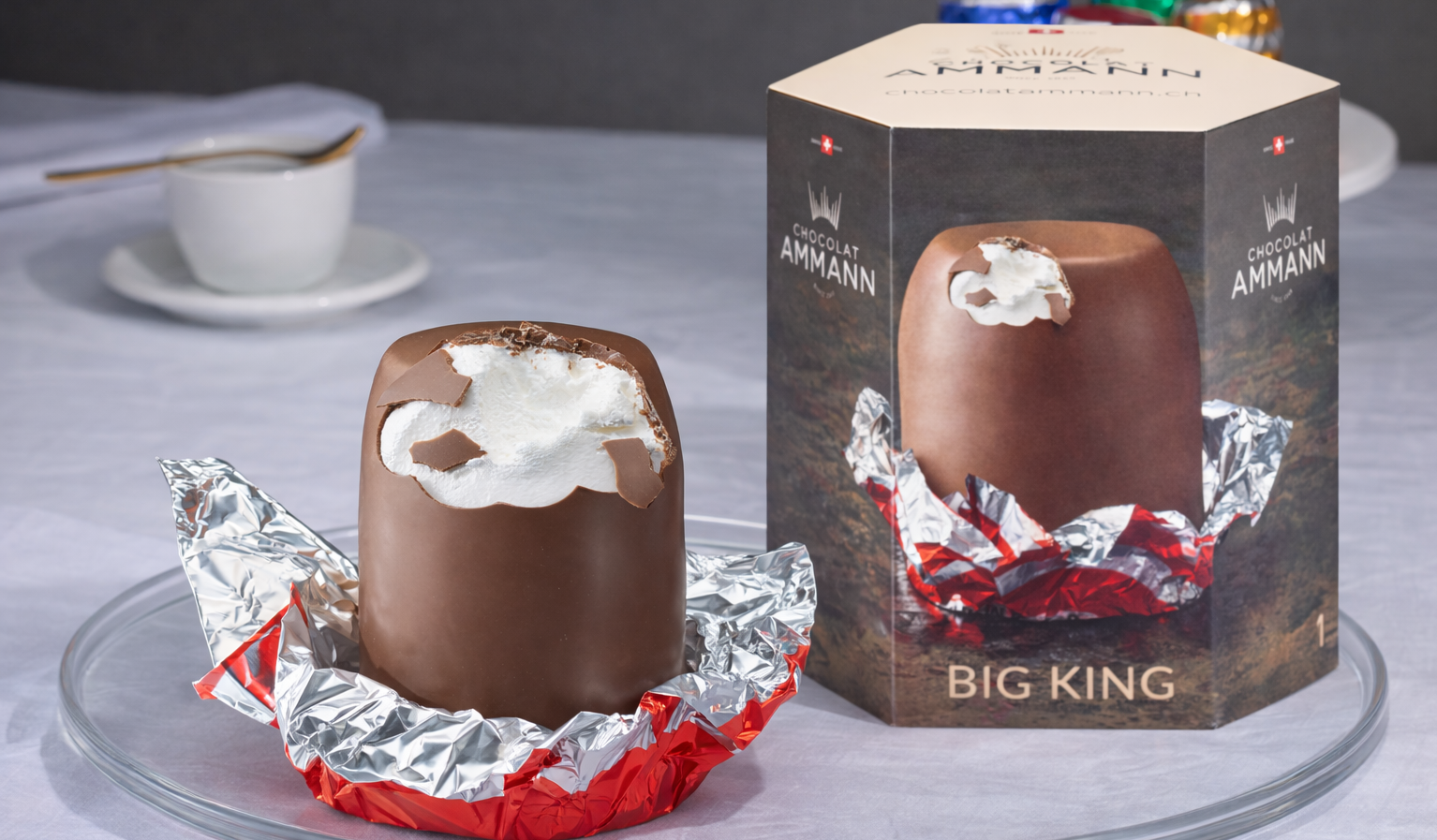 Big King 240 g mit Verpackung