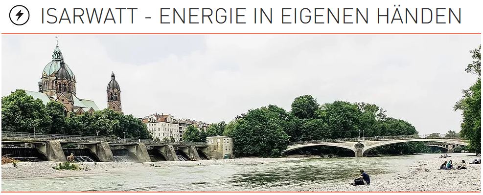 Energiekonzept mit Isarwatt eG