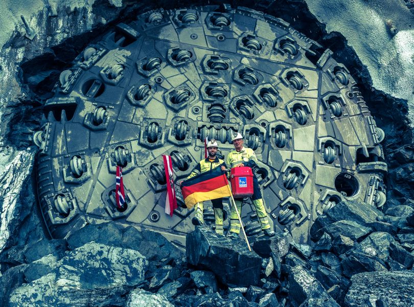 Vermessung auf der Baustelle