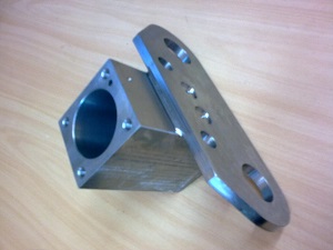 Frästeil Hydraulikzylinder