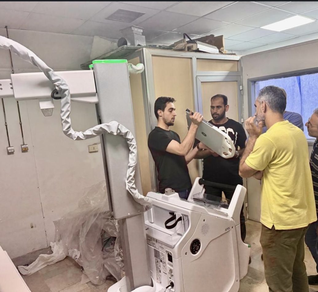 Installation AMX Navigate, Ibn-al-Nafees-Krankenhaus Damaskus