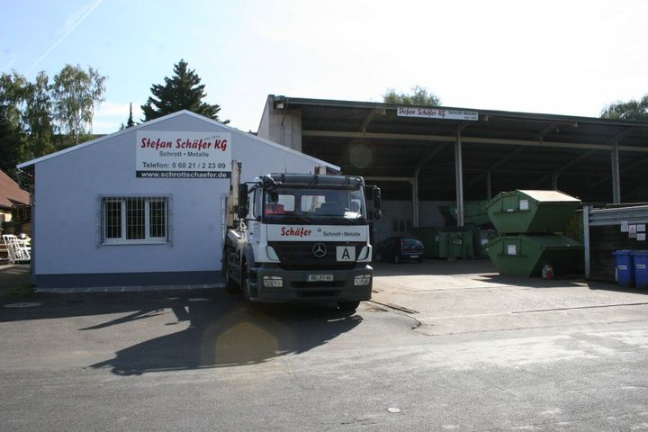 LKW am Standort Aschaffenburg