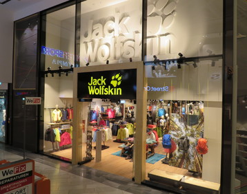 POS-Ausstattung Jack Wolfskin