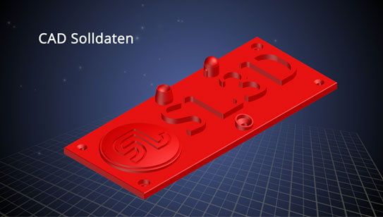 CAD-Solldaten als Vergleichsgrundlage