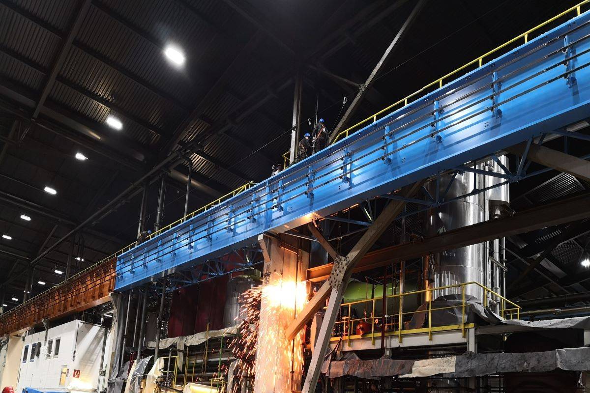 Stützenkopfsanierung Aluminium Norf