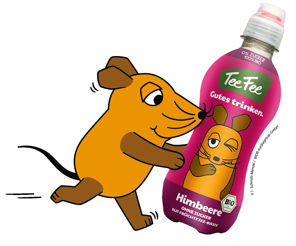 TeeFee x Die Maus Sonderedition Himbeere