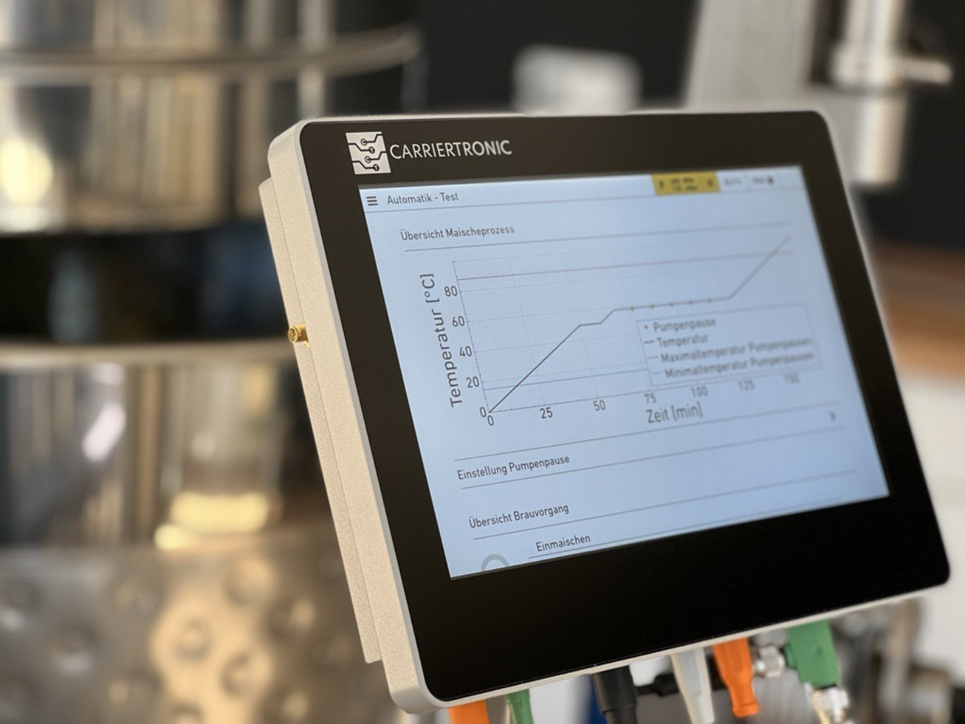 Industrietauglicher Touch Panel PC