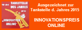 Auszeichnung 'Tankstelle des Jahres 2015'
