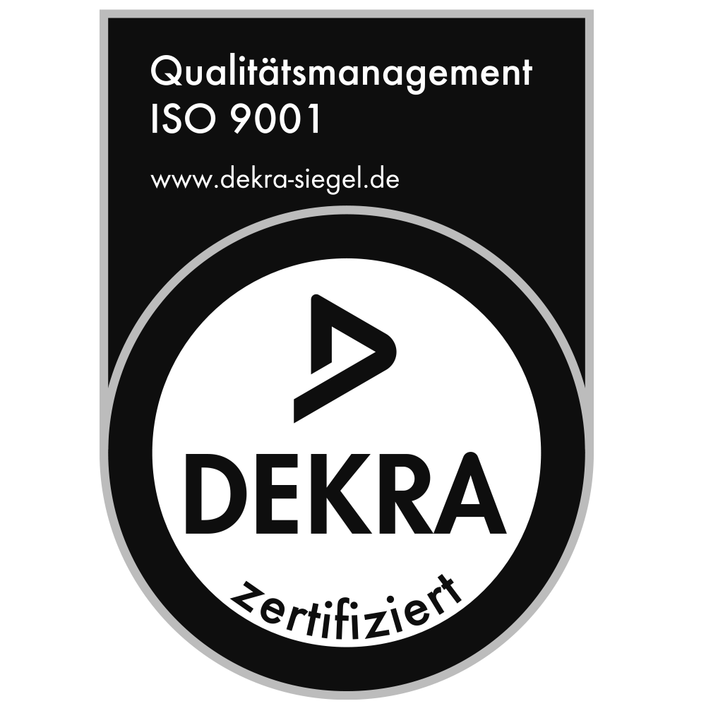 DEKRA Zertifikat ISO 9001:2015