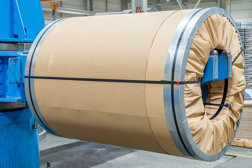 Spaltband auf Coil
