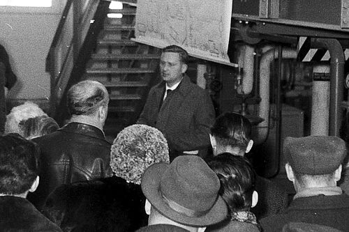Historische Ansicht der Anlage