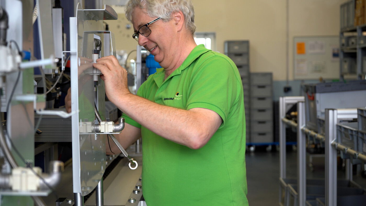 Anlagenmodul im Betrieb