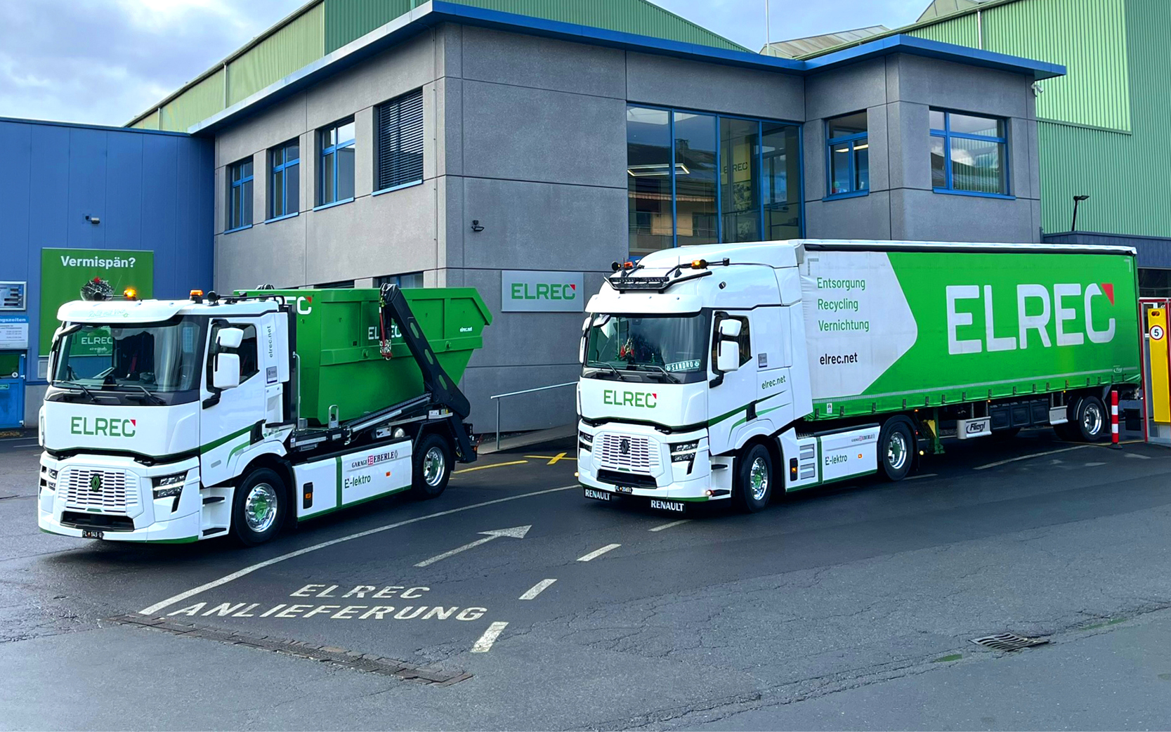 Elektro-LKW der ELREC