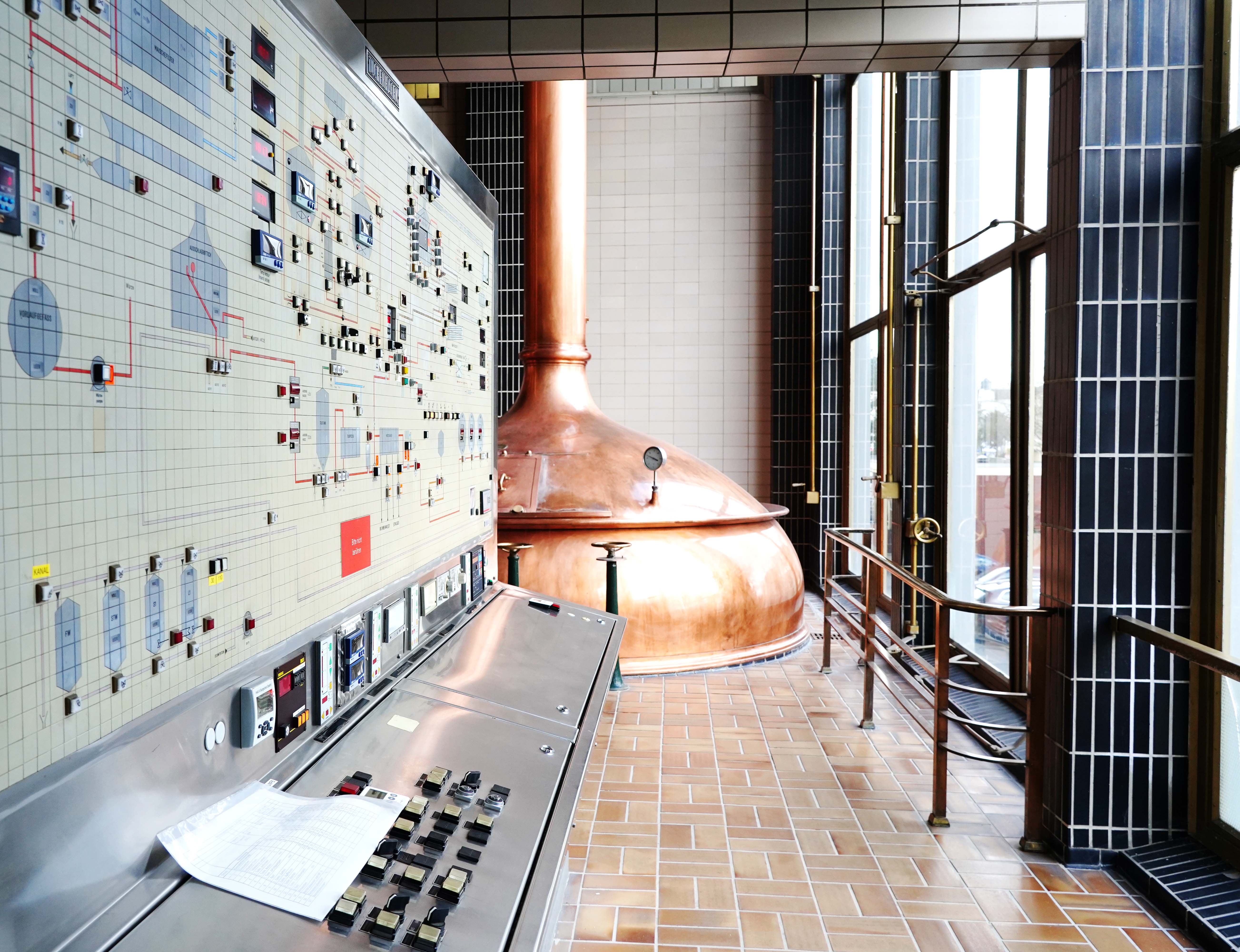 Sudhaus der Brauerei