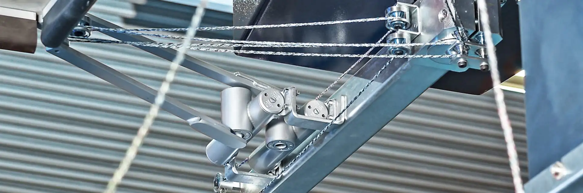 Schnursicherung für Transportsicherung