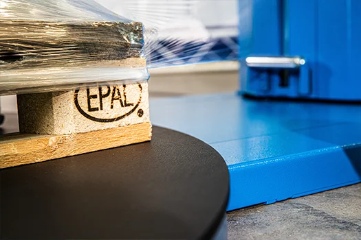 Stretchmaschine für Paletten