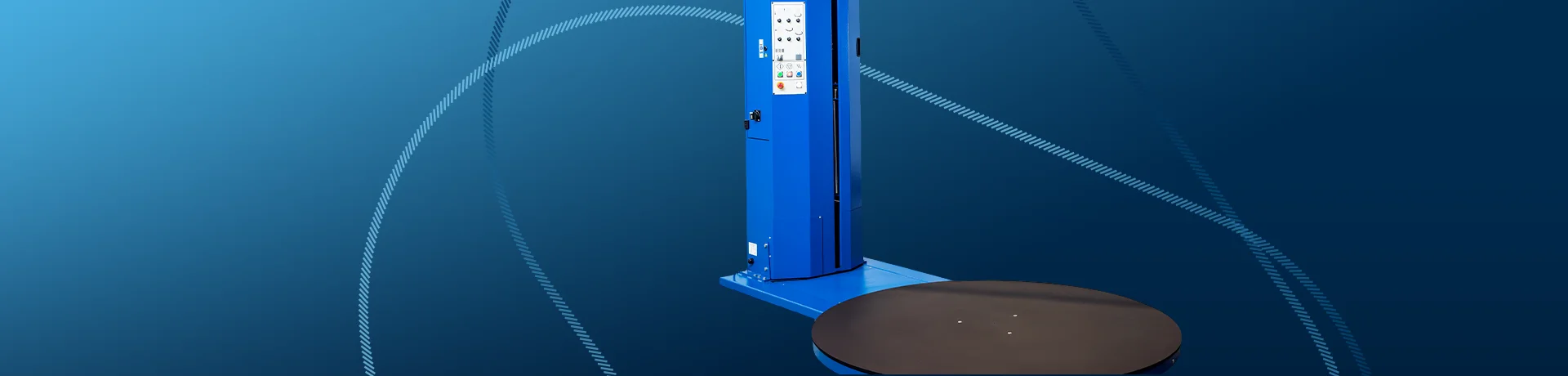 Stretchmaschine für Paletten (halbautomatisch/vollautomatisch)
