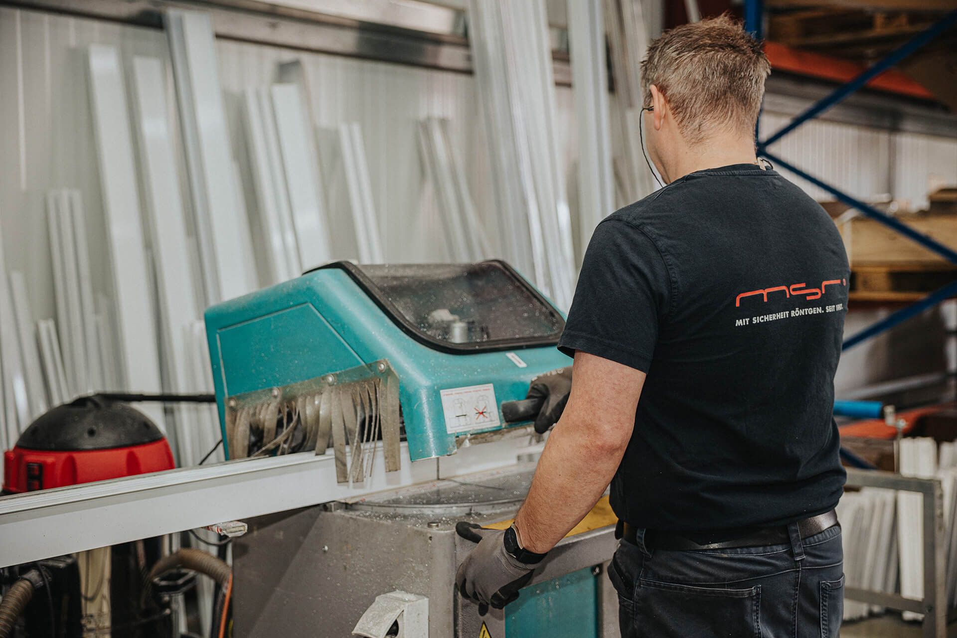 Metallbearbeitung mit Metallsäge
