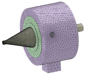 Digitale Simulation eines Extrusionswerkzeugs als Finite-Elemente-Modell