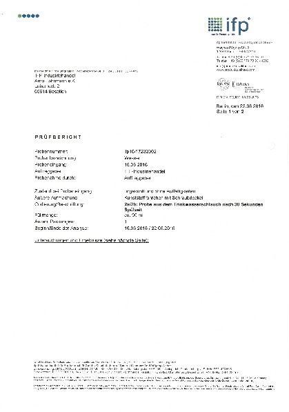 ifp-Gutachten Trinkwasser