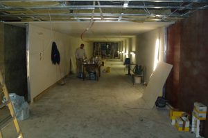 Construction project in progress