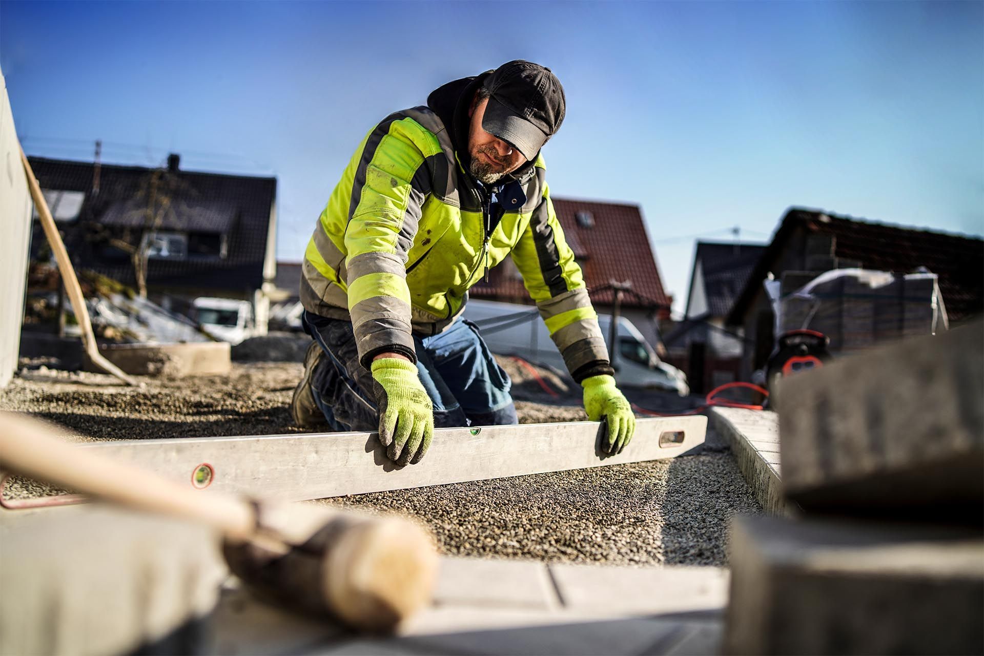 Arbeiten an Außenanlagen