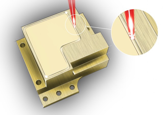 Laserdurchschweißung elektronische Gehäuse
