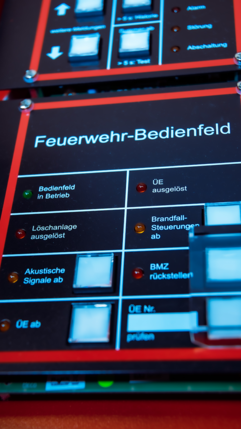 Feuerwehr-Bedienfeld
